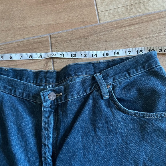 Wrangler Men's dark wash regular fit Jeans 42x32 - Picture 4 of 10